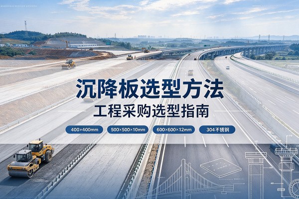 宾县沉降板选择方法