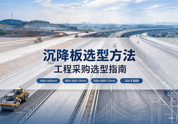 宾县沉降板选择方法